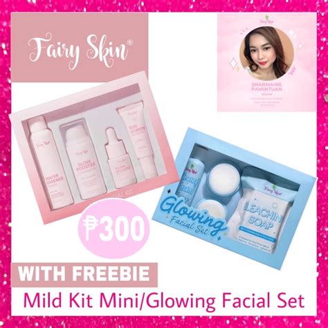 Fairy Skin Mild Set Fairyskin Glowing Facial Setmild Kit Mini Legit