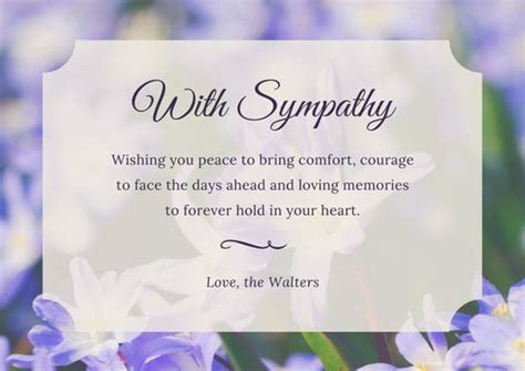 Customize 139 Sympathy Card Templates Online Canva