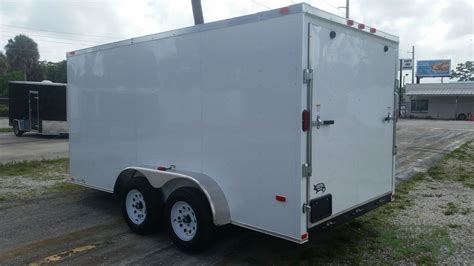 X Ta Trailer White Ramp Side Door Extra Height Snapper Trailers