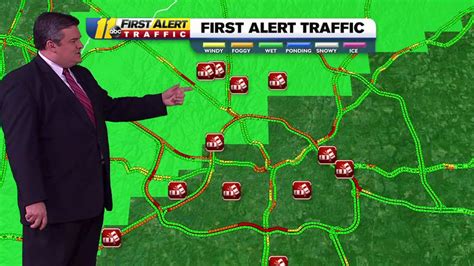 Wet Roads Cause Traffic Accidents Throughout The Triangle Abc11
