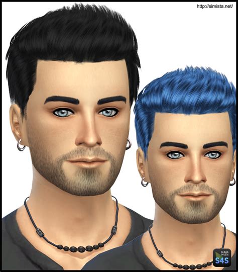 Sims 4 Hairs ~ Simista Maysims 17m Hairstyle Retextured