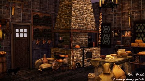 My Sims 4 Blog Medieval Bakery By Frau Engel