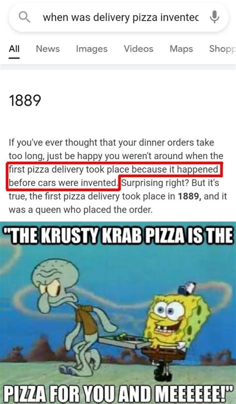 Spongebob The Krusty Krab Pizza Is The Pizza Squidward And My Feet