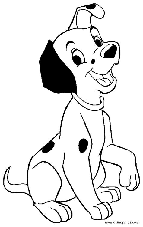 Make a coloring book with 101 dalmatians lucky for one click. Dalmatian Coloring Page - Coloring Home