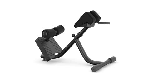 Technogym Element Lower Back Bench 3d Model By Frezzy