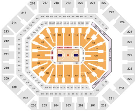 Phoenix Suns Arena Map
