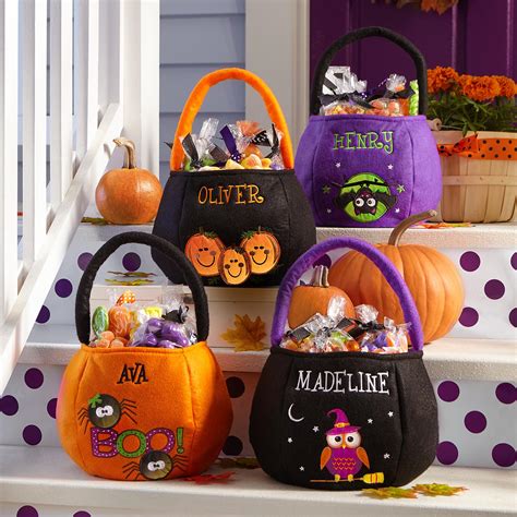 Reflective Personalized Halloween Treat Bags New Domestic Divas Coupons