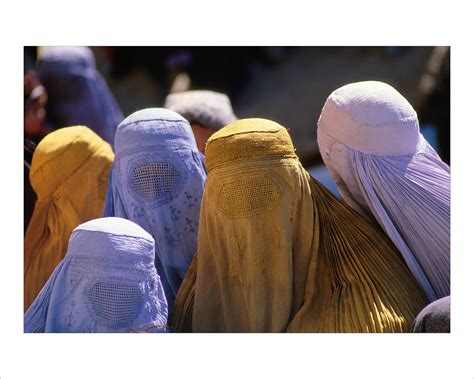 Alfred Yaghobzadeh Photography Afghan Women In Colorful Burqas Traditional Afghan Dress