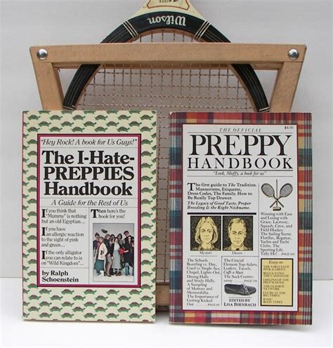 The Official Preppy Handbook And The By Fancyfigleaf On Etsy
