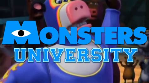 Monsters University Title Card With Back At The Barnyard Youtube
