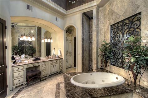 Elegant Bathroom Decorating Ideas With Amazing Wrought Iron Designs