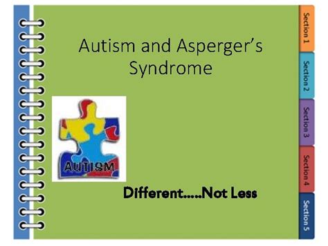 Autism And Aspergers Syndrome Different Not Less Autism