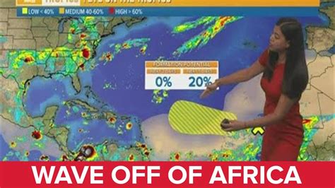 Sunday Tropical Update Watching Wave Coming Off Of Africa Youtube