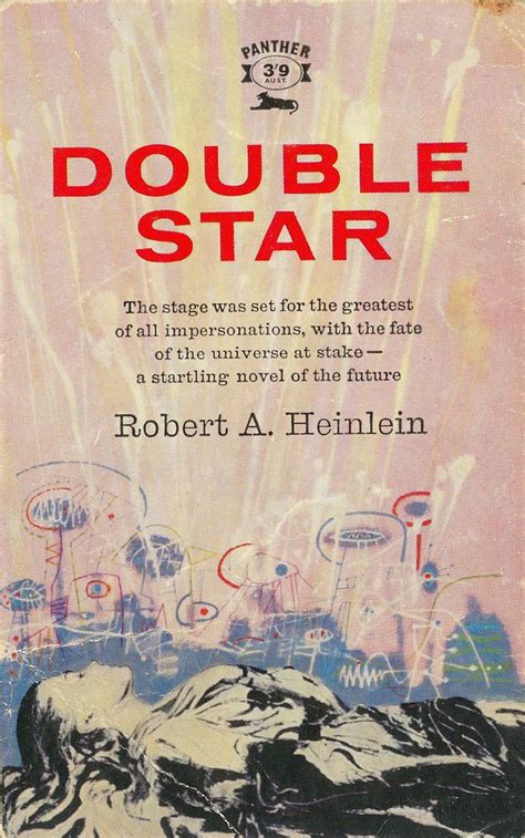 Tricky ways to shape noodles. Double Star, art by Richard M. Powers, book cover ...