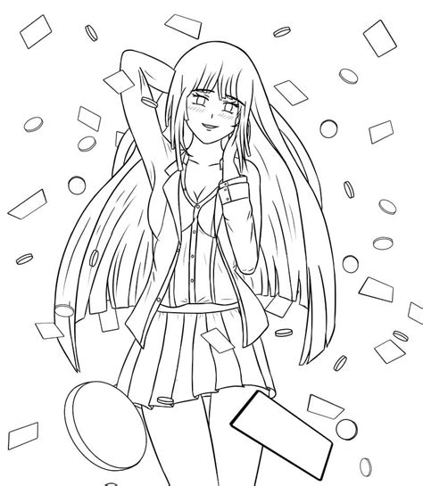 Printable Kakegurui Coloring Pages Anime Coloring Pages