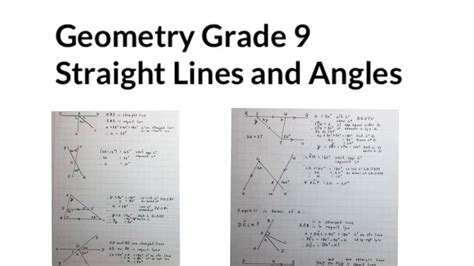 Grade 9 Straight Line Graphs Worksheets Pdf
