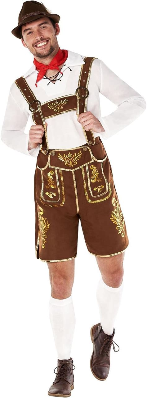 Oktoberfest Suede Lederhosen Plus Size Plus Size Fancy Dress Costume Xl Bavarian Costume