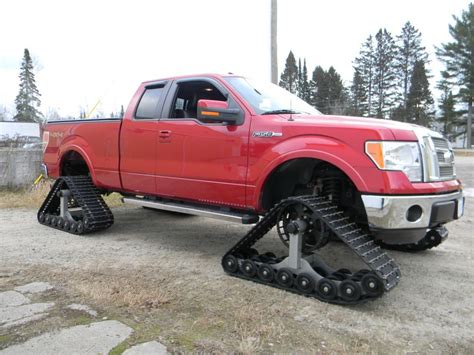 Snow Tracks For F150 Pickup Trucks Truck Snow Tracks Snow Stuff