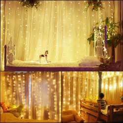 Shop modern ceiling lights at shades of lights. LED Window Curtain String Lights for Home Decor - Rowe ...