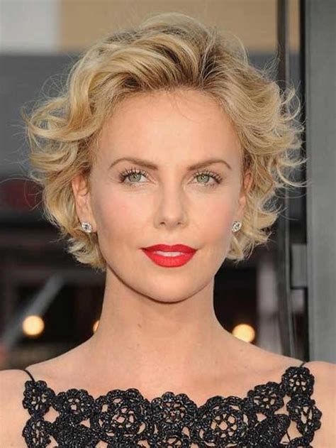 Celebrity hairstylist justine marjan explains the best short haircuts for round faces. 20 Best Collection of Short Haircuts Curly Hair Round Face