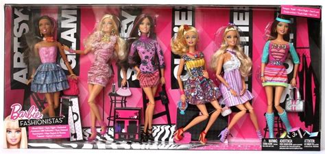 Barbie Fashionista Ultimate 6 Doll T Set Swappin Styles 2010 2011 Collection Hard To Find