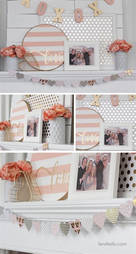 How to make DIY Valentine's Day Decorations and a heart ...