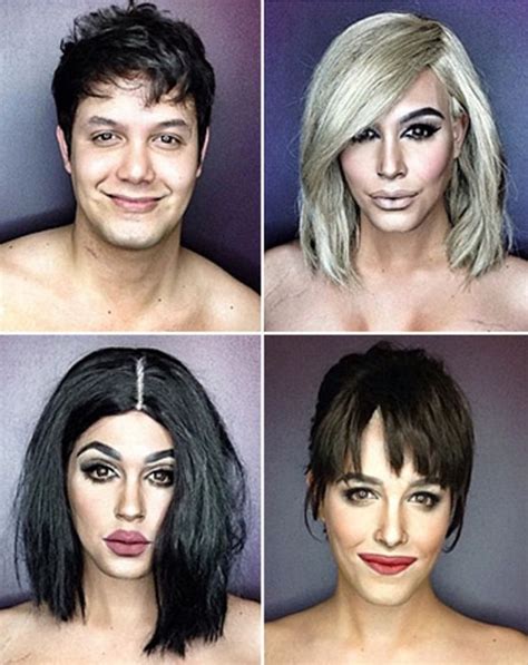 Makeover Magic One Guy Transforms Into Kim K More Stars With Makeup
