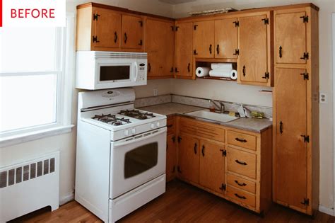 Whether you want to restore the cabinets to their vintage glory or bring them into the 21st century, a new coat of paint and some new hardware can transform even the. Painting Kitchen Cabinets - Budget Remodel Before After ...