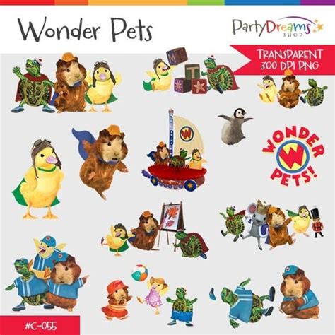 Wonder Pets Instant Download Png Transparent By Partydreamsshop