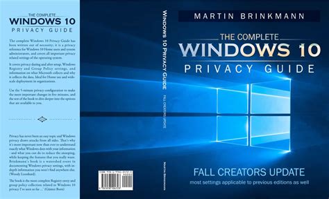 Mi Libro La Guía Completa De Privacidad De Windows 10 Ya Está