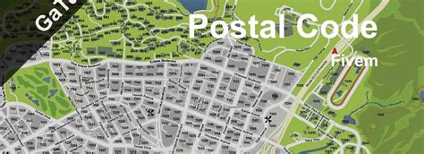 Gta 5 Fivem Map With Postal Codes