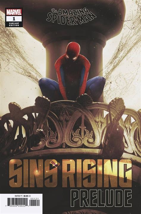 Feb200923 Amazing Spider Man Sins Rising Prelude 1 Boss Logic Var Previews World Mcu Marvel