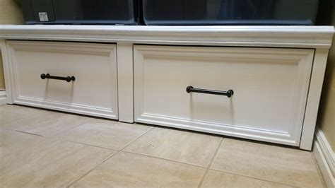 You don't have to bend over as much if there is a stand that. Ana White | Washer/Dryer Pedestal with Flush Front Drawers ...