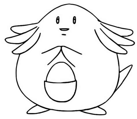 Chansey Pokemon Coloring Pages Coloring Pages