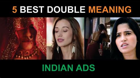 5 Best Double Meaning Indian Ads Creative And Funny Commercials Youtube