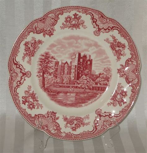 Johnson Brothers Bros Old Britain Castles In Pink England 10 Dinner