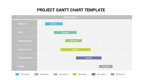 Gantt Chart Ppt Template Slidebazaar
