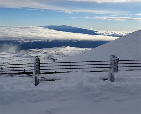 Hawaii Snow Earth Chronicles News