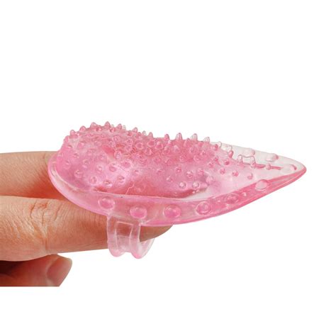 Tongue Licking Clitoral Vibrator Finger Ring G Spot Stimulator Sex Toy