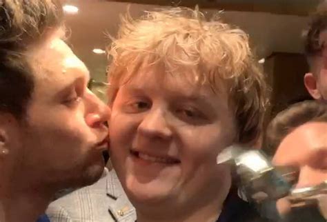 Niall Horan Kisses Lewis Capaldis Cheek After His Big Wins At Brit