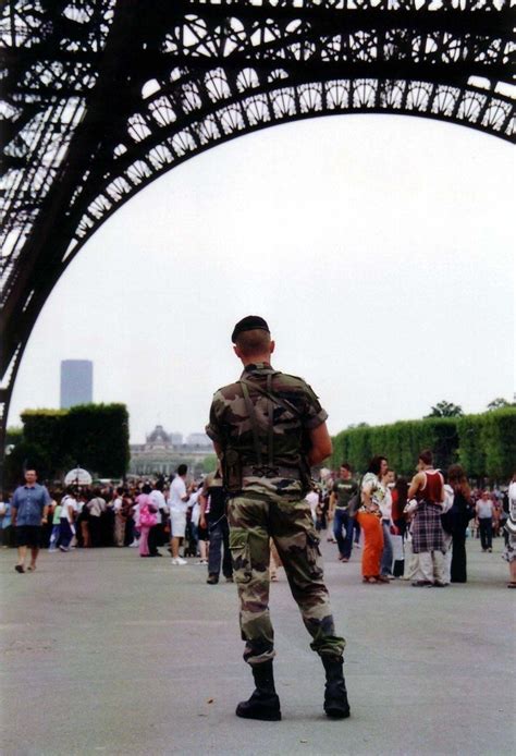 Soldier At The Eiffeltower Free Photo Download Freeimages