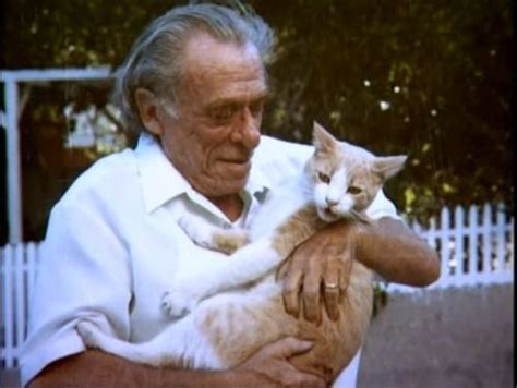 Charles Bukowski And Friend Charles Bukowski Bukowski Cats