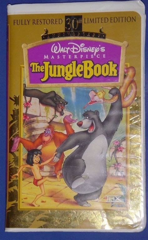 The Jungle Book Vhs Masterpiece
