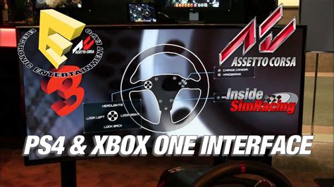 Assetto Corsa PS4 XBox One Interface First Look YouTube