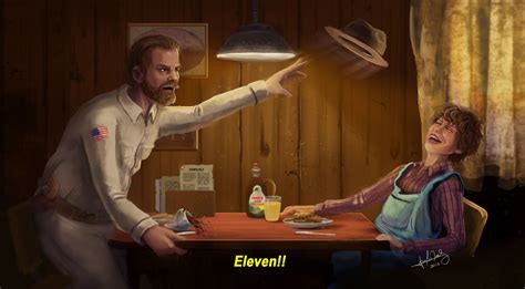 Eleven And Hopper Like Father And Daughter Eleventh Eleven