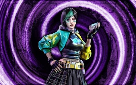 Download Imagens 4k Steffie Gff Fundo Violeta Grunge Garena Free Fire Vórtice Personagens