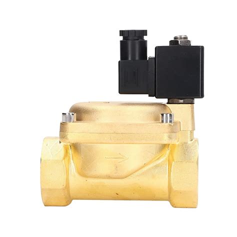 Solenoid Valve Brass Body Normally Closed Pilot Operated Solenoid