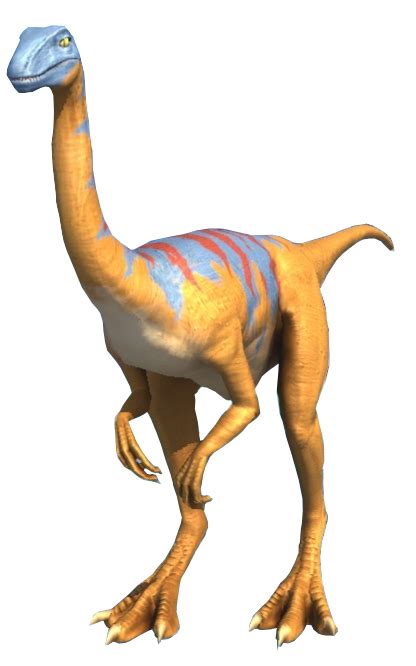 Jurassic World Facts Gallimimus Render 1 By Tsilvadino On Deviantart