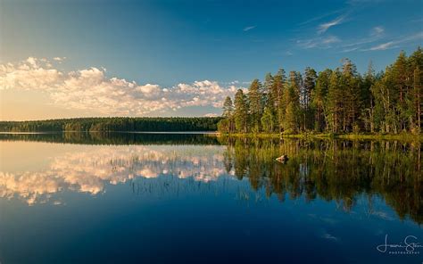 Lake In Finland Calm Reflection Finland Lake Hd Wallpaper Peakpx