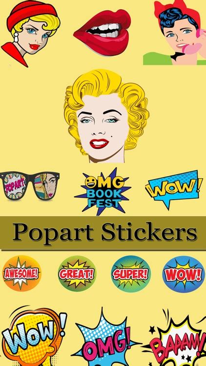 Pop Art Stickers By Arti Sharma